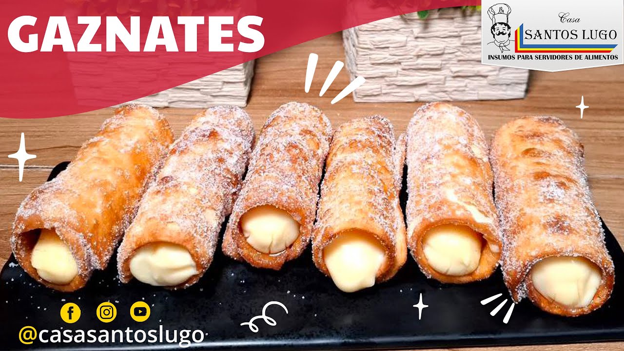 GAZNATES ⭐Receta FÁCIL y RÁPIDA⭐ Explicada Paso a Paso 🧑🏻‍🍳