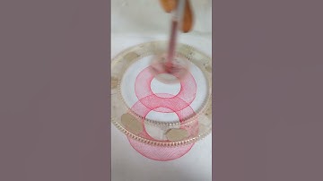Easy Spirograph Tutorial for Beginners! 🔥スピログラフ初心者ガイドスピログラフ#shorts #shortvideo #shachinikadinesh