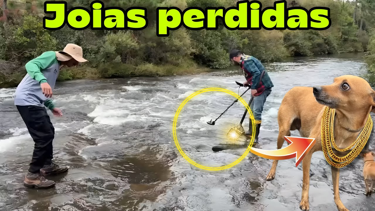 Lago estava recheado de joias preciosas perdidas no fundo!