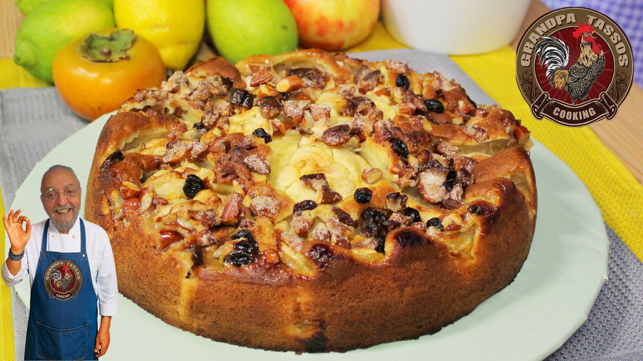 Быстрый яблочный пирог, очень вкусный