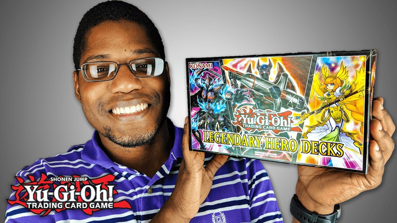 Yu Gi Oh Legendary Hero Decks Opening Youtube