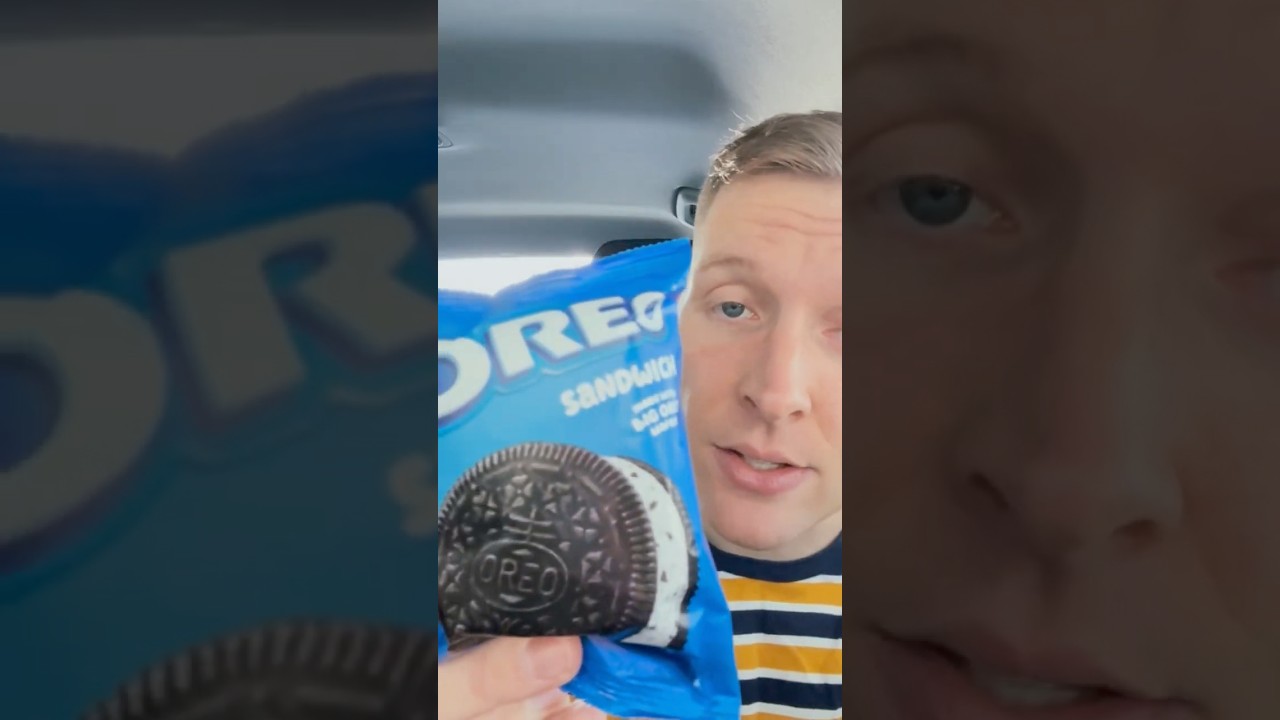 Oreo ice cream sandwich 