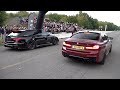 Modified Cars Drag Racing - 1052HP RS6 C8 vs M5 F90 Competition vs BRABUS 800 vs BMW M8 Mosselman