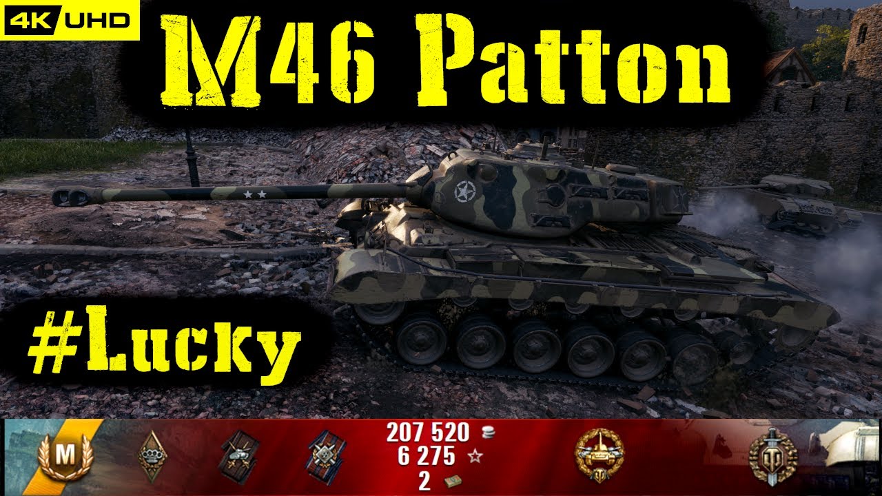 World of Tanks M46 Patton Replay - 7 Kills 7.7K DMG(Patch 1.7.0)