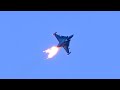 4K | Saab Gripen Full Sunset Show!