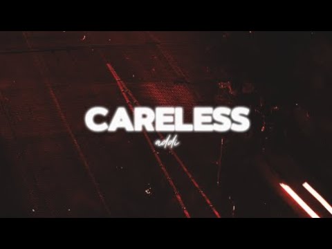 ADDI - CARELESS (Lyric Visualizer) - YouTube
