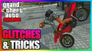 GTA 5 Online - Sick OPPRESSOR Glitch! (NEVER FALL OFF YOUR MOTORBIKE 1.40) GTA 5 Online - Sick OPPRESSOR Glitch! (NEVER FALL OFF YOUR MOTORBIKE 1.40)