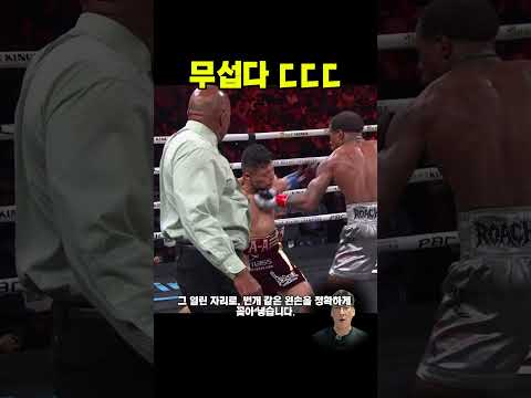 <strong>핏불</strong> 크루즈의 번개 같은 왼손 카운터 #크루즈로치 #복싱카운터훅 #권투분석  #40대아재복서