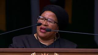 Zodwa Zwane remembers last moments with Mama Winnie