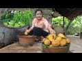 Countryside Life TV: Pick Eggfruit in my village with my brother / Eggfruit recipe