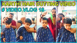 Divya Films Presents Karthika Hair Cutting Videos V18