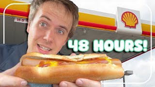 Eating Only Gas Station Foods for 48 Hours!