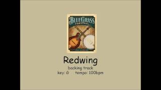 Redwing - bluegrass backing track chords