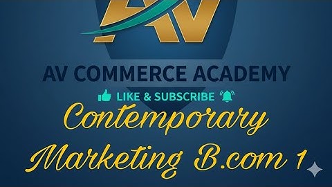 Unit 1 Contemporary Marketing B.com 1 Sem SEP Notes #education #inspiration #explore #market#music 