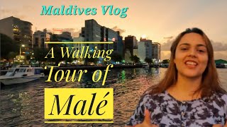 A walking tour of Male, Maldives- Part 1 || Maldives Trip Episode -2