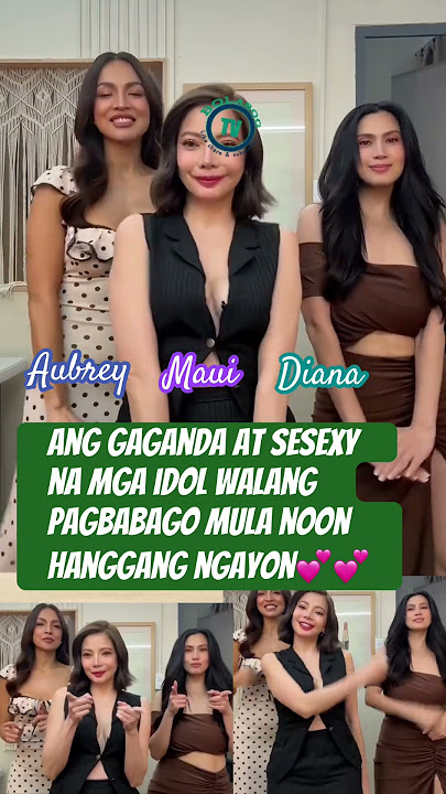 Diana zubiri,maui taylor at Aubrey miles ang gaganda pa rin #dianazubiri #mauitaylor #aubreymiles