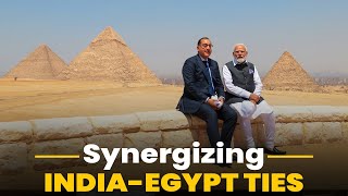 Special moments from PM Modi's Egypt visit