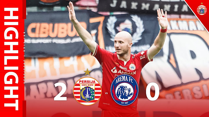 HIGHLIGHT | Persija Jakarta 2-0 Arema FC [BRI Liga 1 2022/2023]