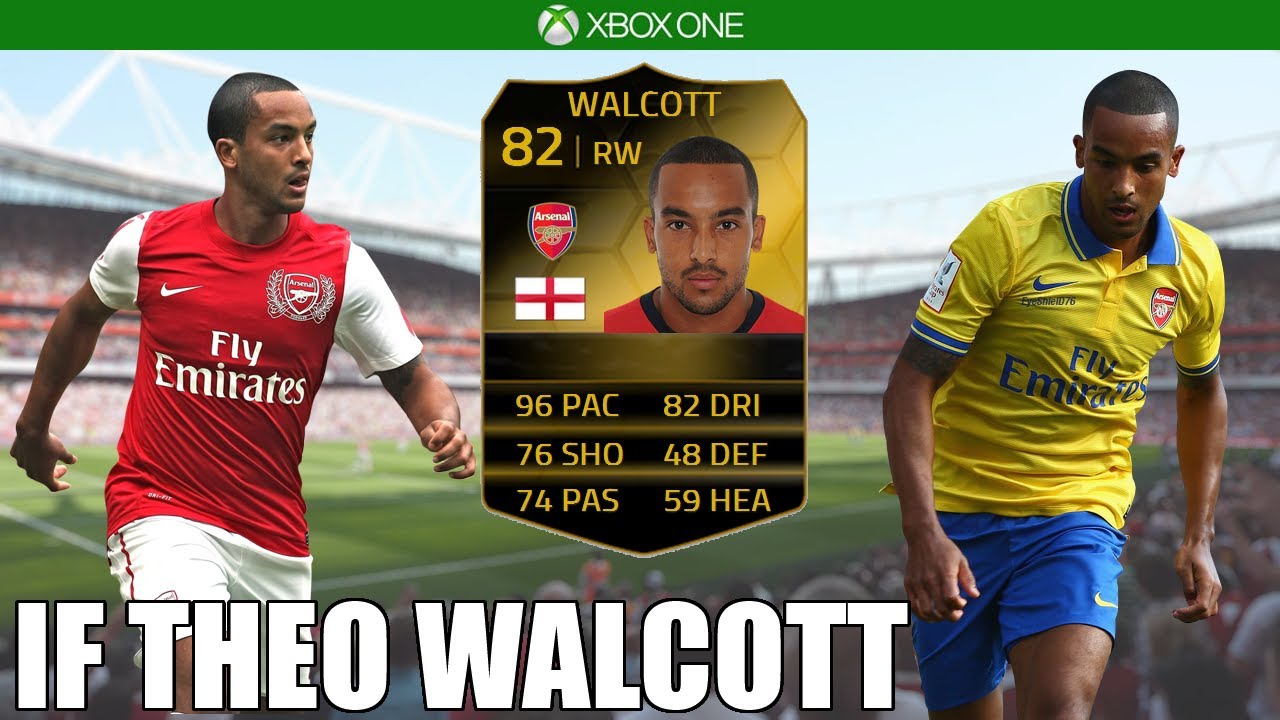 Fifa 14 - If Theo Walcott (82) Player Review - Gameplay W/ In Game Stats -  Youtube