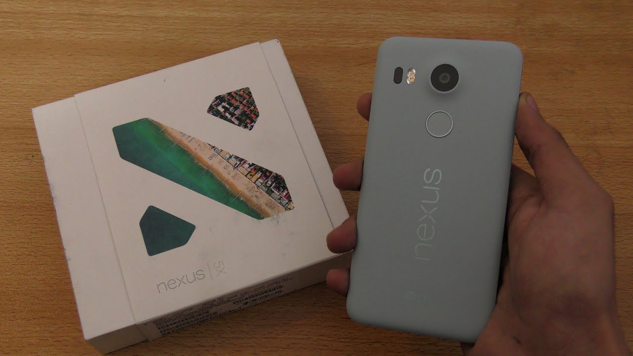 Nexus 5X ICE 32GB - Unboxing & First Look! - YouTube