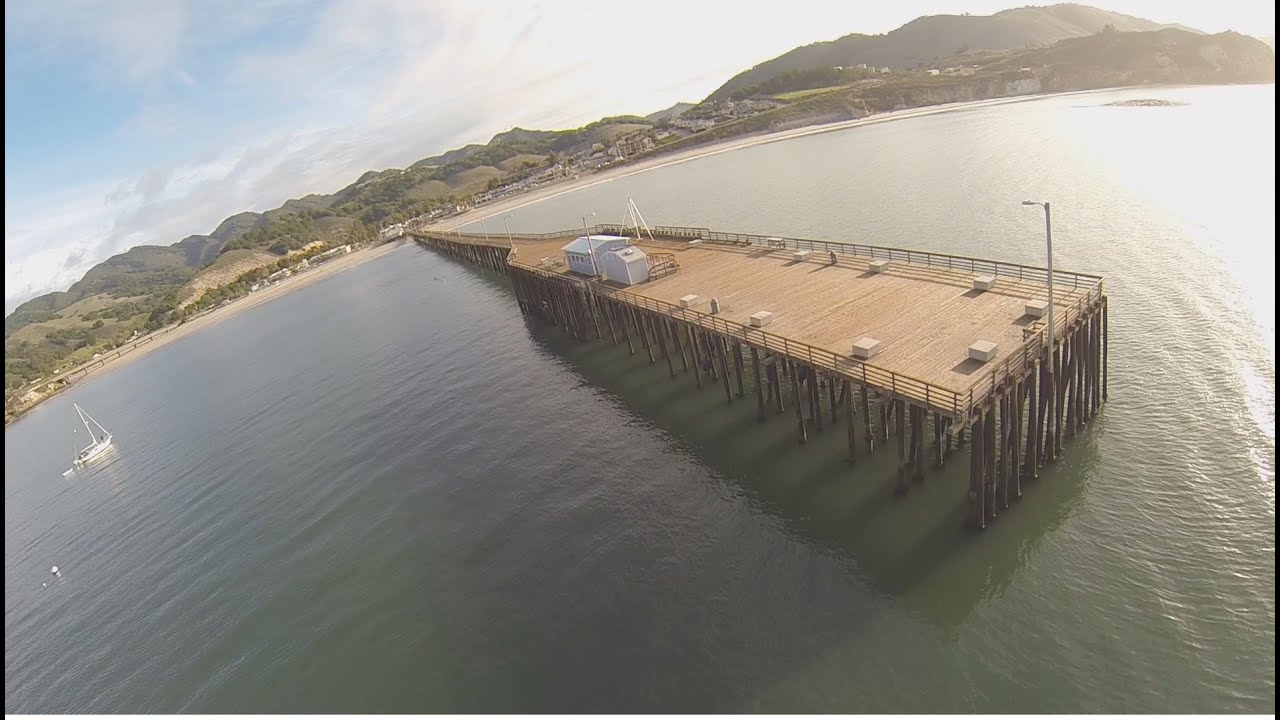 Avila Beach Pier, CA YouTube