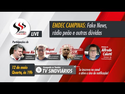 #Fakenews #RádioPeão e outras dúvidas #EMDEC #Campinas