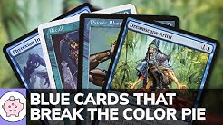 Blue Cards that Break the Color Pie | EDH | Unique Cards | Magic the Gathering | Commander