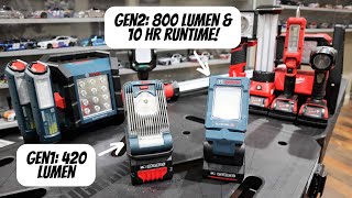 Best Cordless Mechanic Light | Bosch GLI18V-800N 18V Multidirectional LED Worklight screenshot 3