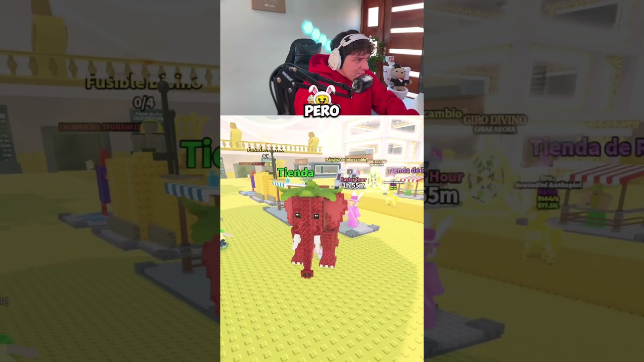 SALE STRAWBERRY🍓🐘 POR PASARELA☠️😰 #Shorts