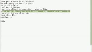 How to let images fly
