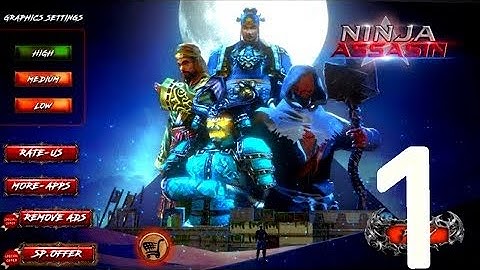 Shadow Ninja Assessin in tears! 🔥Walkthrough! Episode 1 (Android/iOS)