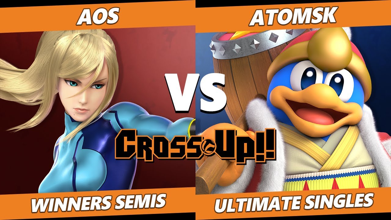 CROSSxUP Winners Semis - AoS (ZSS) Vs. Atomsk (Dedede) SSBU Ultimate Tournament
