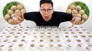 MAKAN PULUHAN PENTOL BAKSO!!!