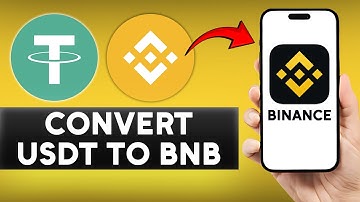 How to Convert USDT to BNB in Binance