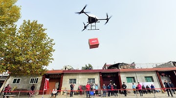 Drones deployed by Chinese e-commerce giant for goods delivery