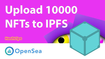 Upload 10000 NFTs to IPFS