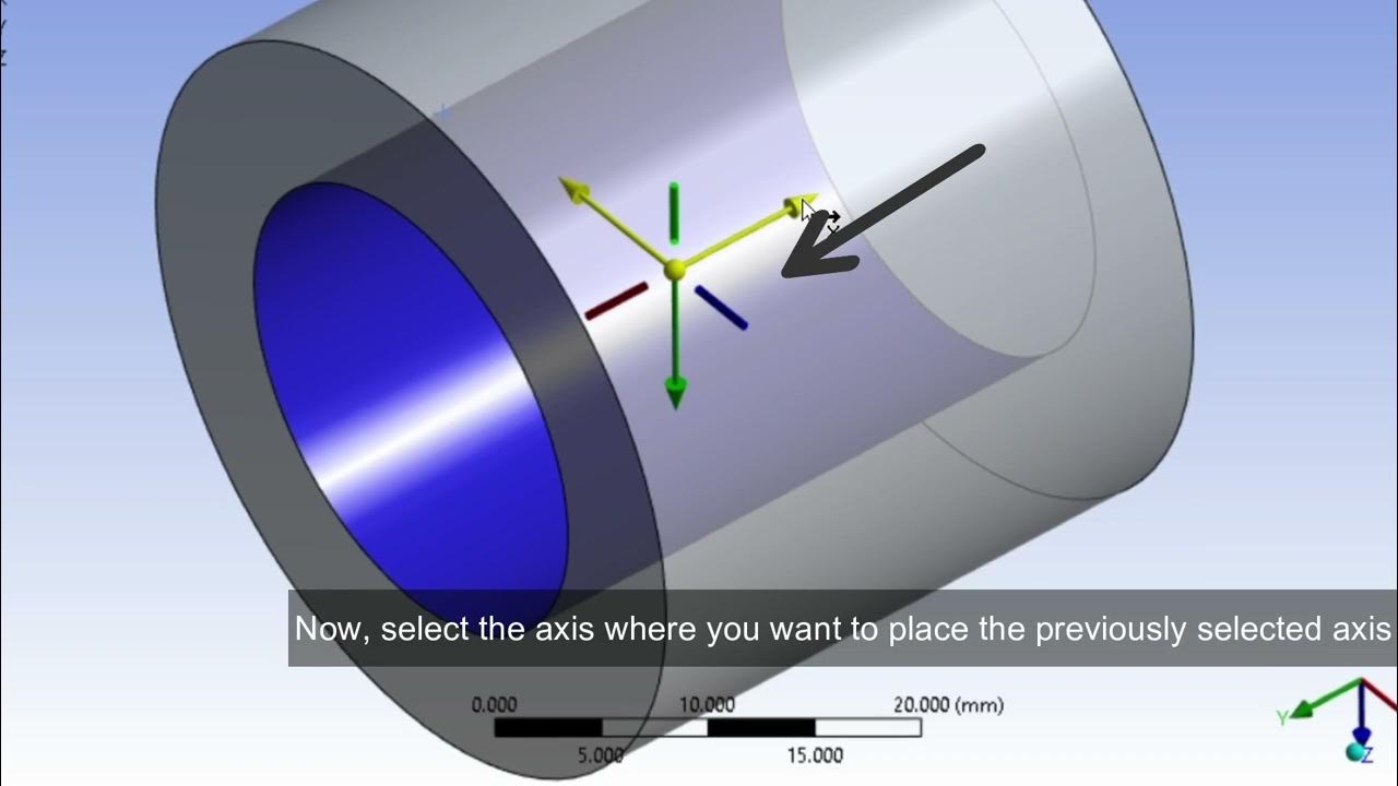 How to Change Joint axis inside Ansys Workbench Revolute Joint