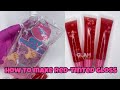 GET SUCKERED REVIEW |NEW GET PUCKERED LIP GLOSS BASE + HOW TO MAKE RED TINTED LIP GLOSS