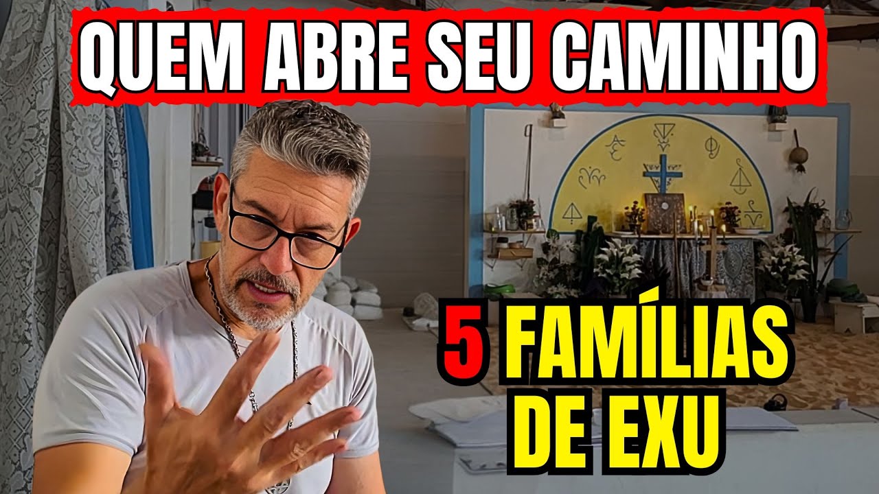 As 5 Famílias de Exu Que Realmente Abrem Seus Caminhos — Umbanda Antiga Explica