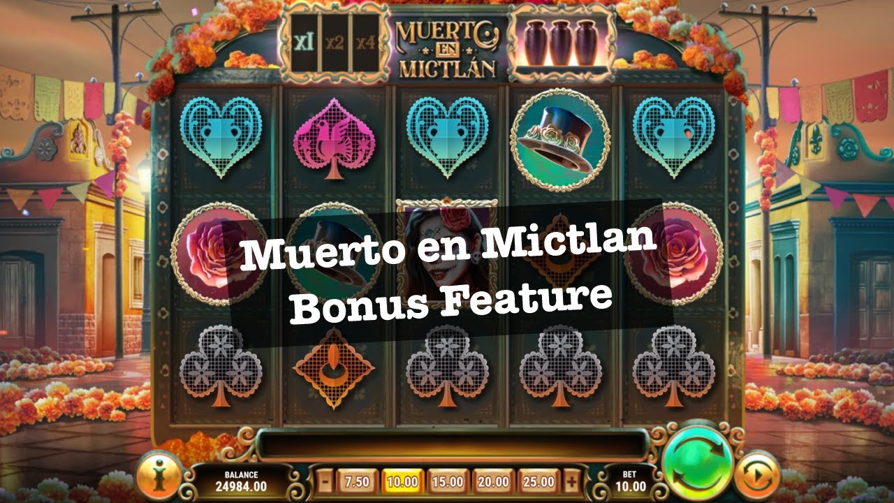 Muerto En Mictlan Slot Game Demo with Bonus Feature.