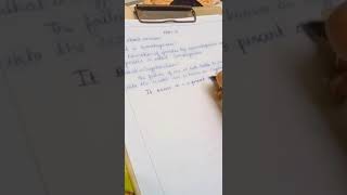 Assignment 😑😒... #12thgrade #biostudent #zoology # assignment || Rephoniearts||