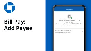 How to Add A Payee in Bill Pay | Chase Mobile® App