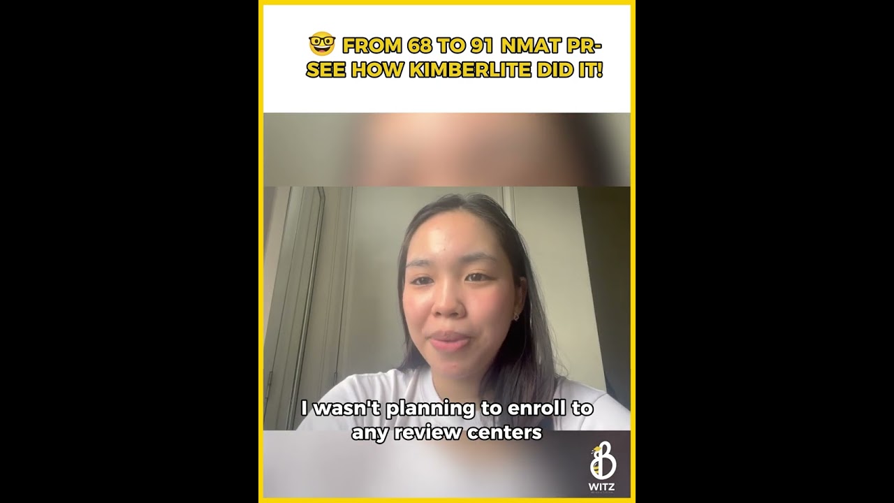 From 68 to 91 NMAT PR! 🚀 Here’s How Kimberlite Did It with B-WITZ
