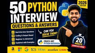 Python Interview Questions You Must Know in 2026 🔥