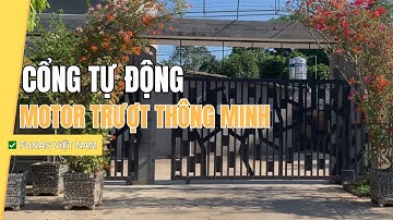 Cổng Tự Động Bình Định - Motor Cổng Trượt Thông Minh | ✅ Funas - Đà Nẵng