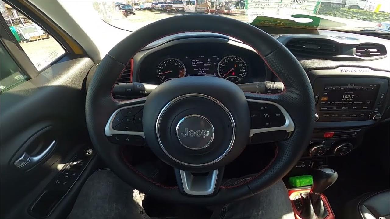 How to Turn On or Off Traction Control in Jeep Renegade ( 2014 - now