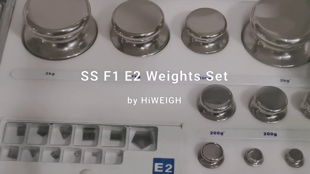 OIML Calibration test weights