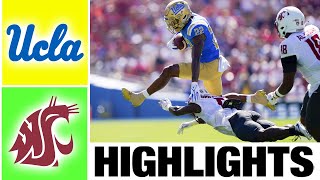 UCLA vs Washington State Highlights | College Football Week 6 | 2023 College Football