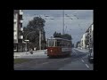 Hamburg 1965  straenbahnen  alster hafen retrocut