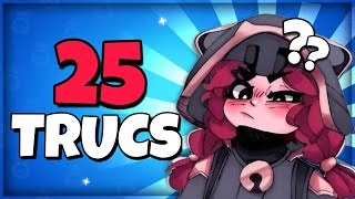 25 TRUCS MARRANTS que vous IGNOREZ sur BRAWL STARS !